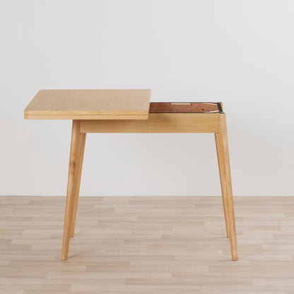 Table de salle à manger pivotante - Chêne