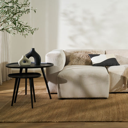 Tables basses gigognes Temper - Noir - Lot de 2