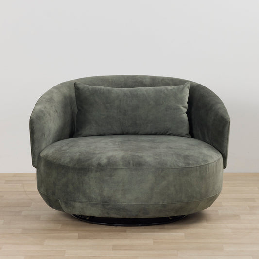 Fauteuil pivotant Lunar - Vert forêt