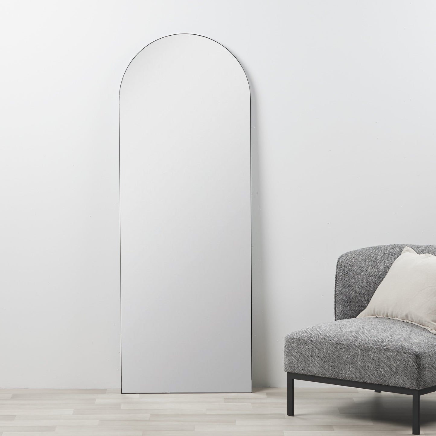 Miroir long Viva Arch - Noir