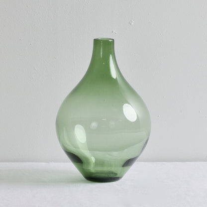 Vase en Verre Velton - Court - Gris/Vert