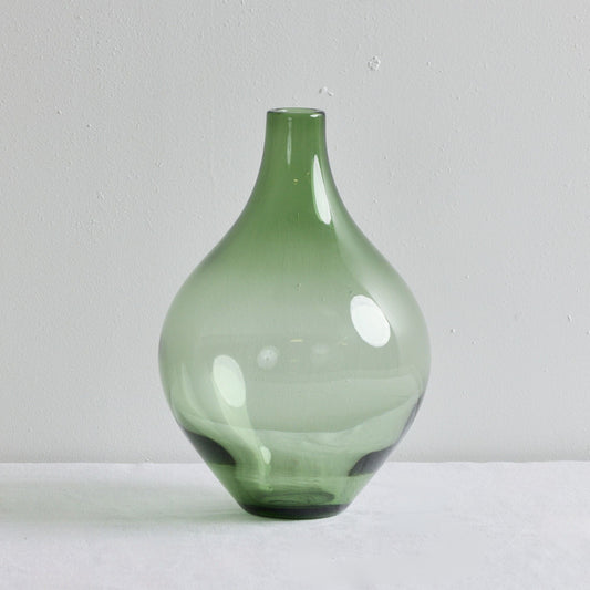 Vase en Verre Velton - Court - Gris/Vert