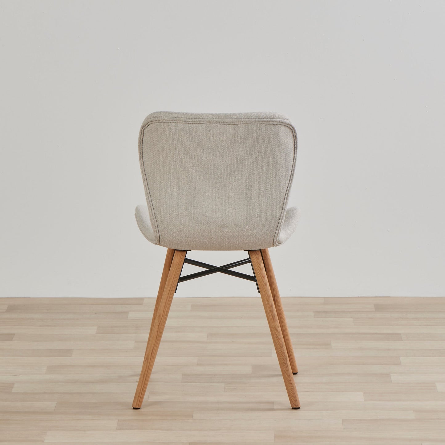 Chaise de salle à manger Sala - Chêne/Crème