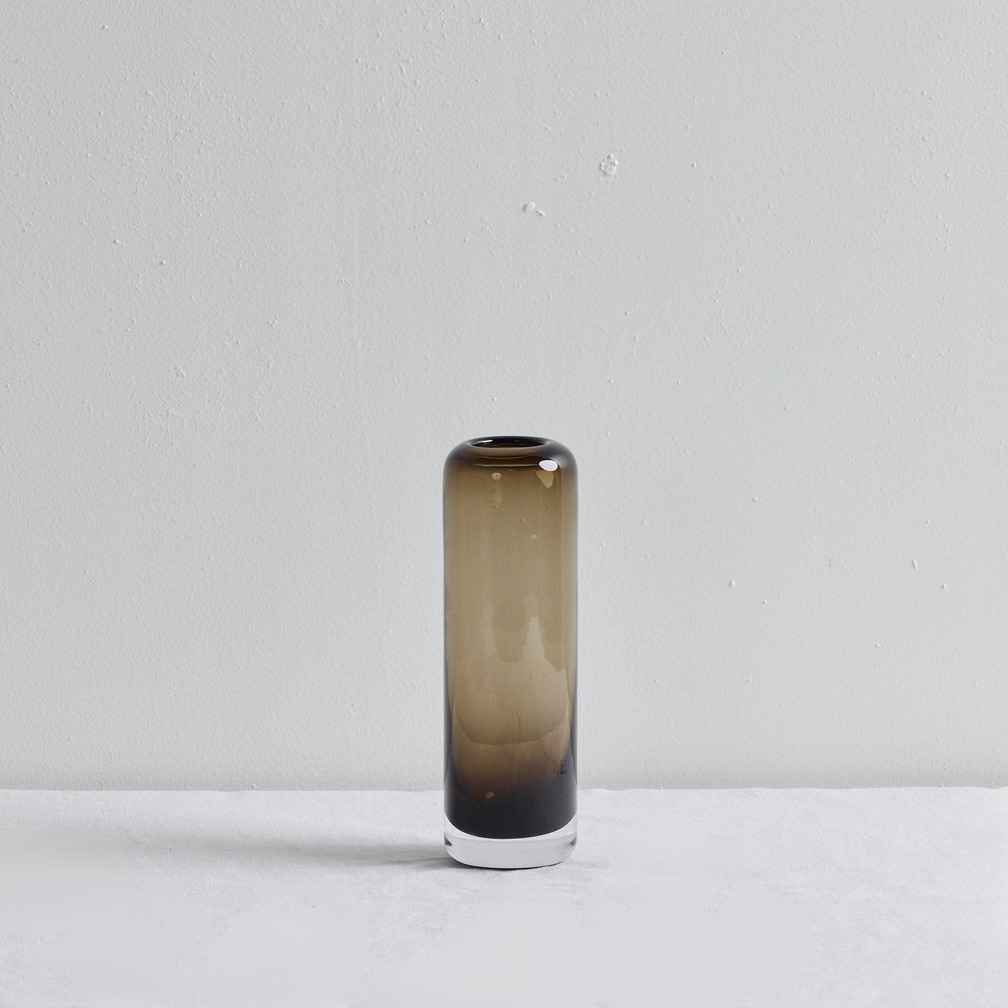 Vase colonne en verre - Court - Café