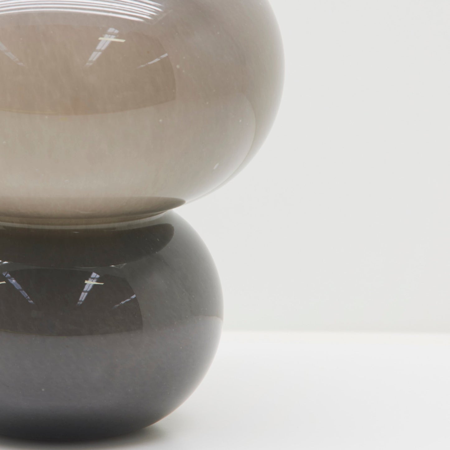 Vase en verre Shroom Glass - Café - grand