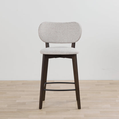 Tabouret de comptoir Briar - Espresso/Avoine