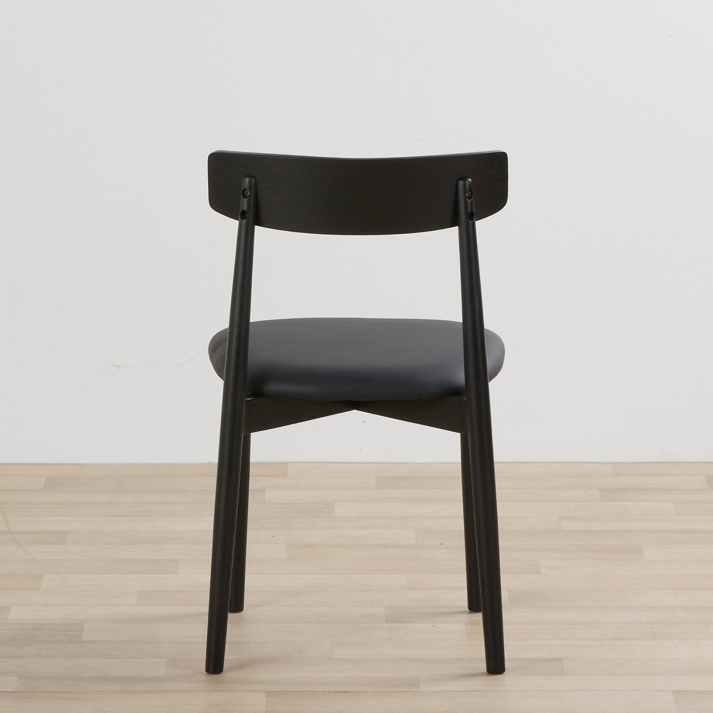 Chaise de salle à manger Henry - Noir/PU