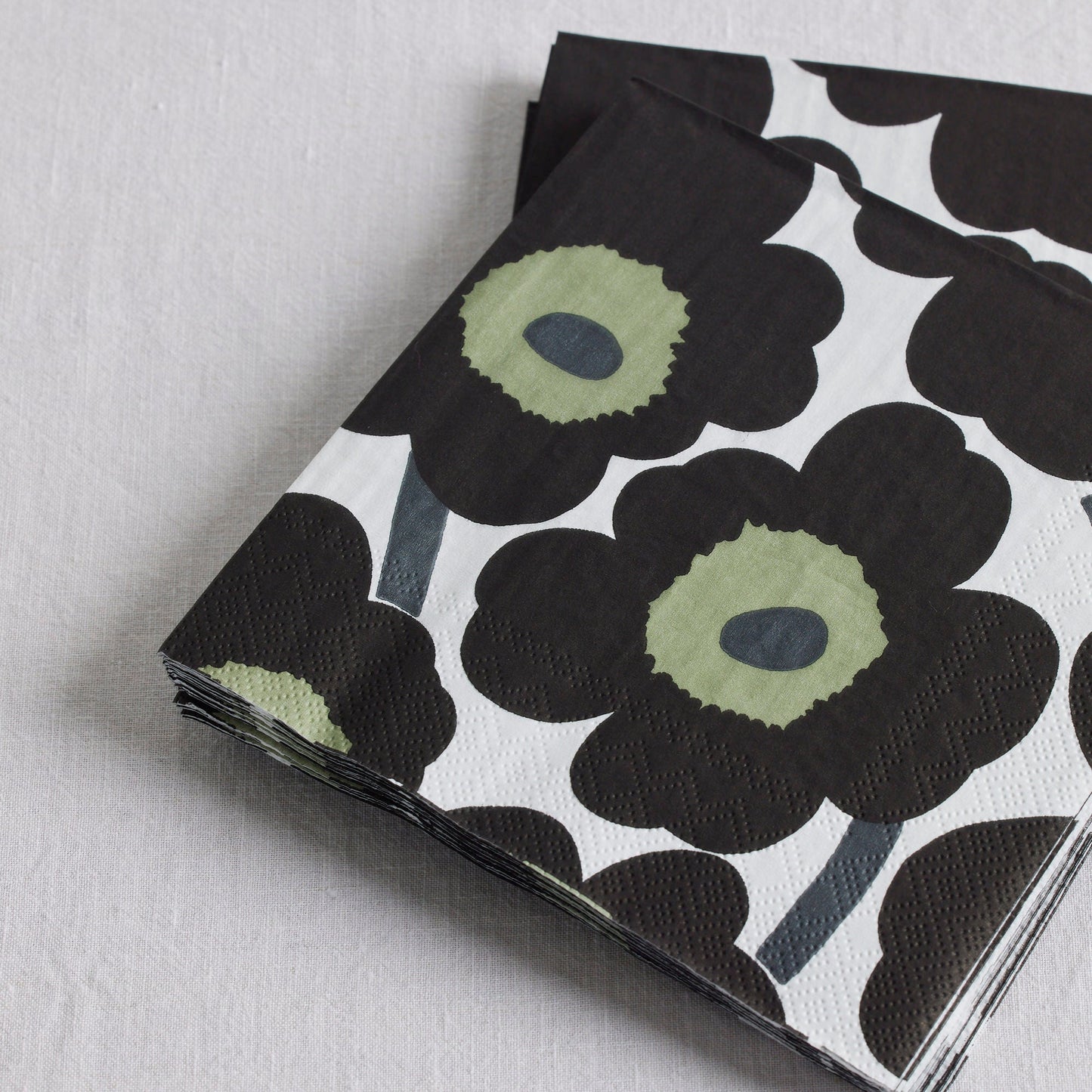 Serviettes en papier Marimekko - Blanc/Noir - 20pc