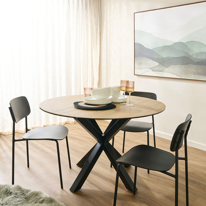 Table de salle à manger Larcom - Ronde - Céramique