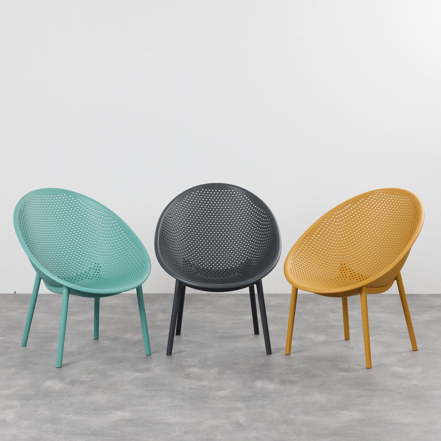 Fauteuil Skye - Noir Gris