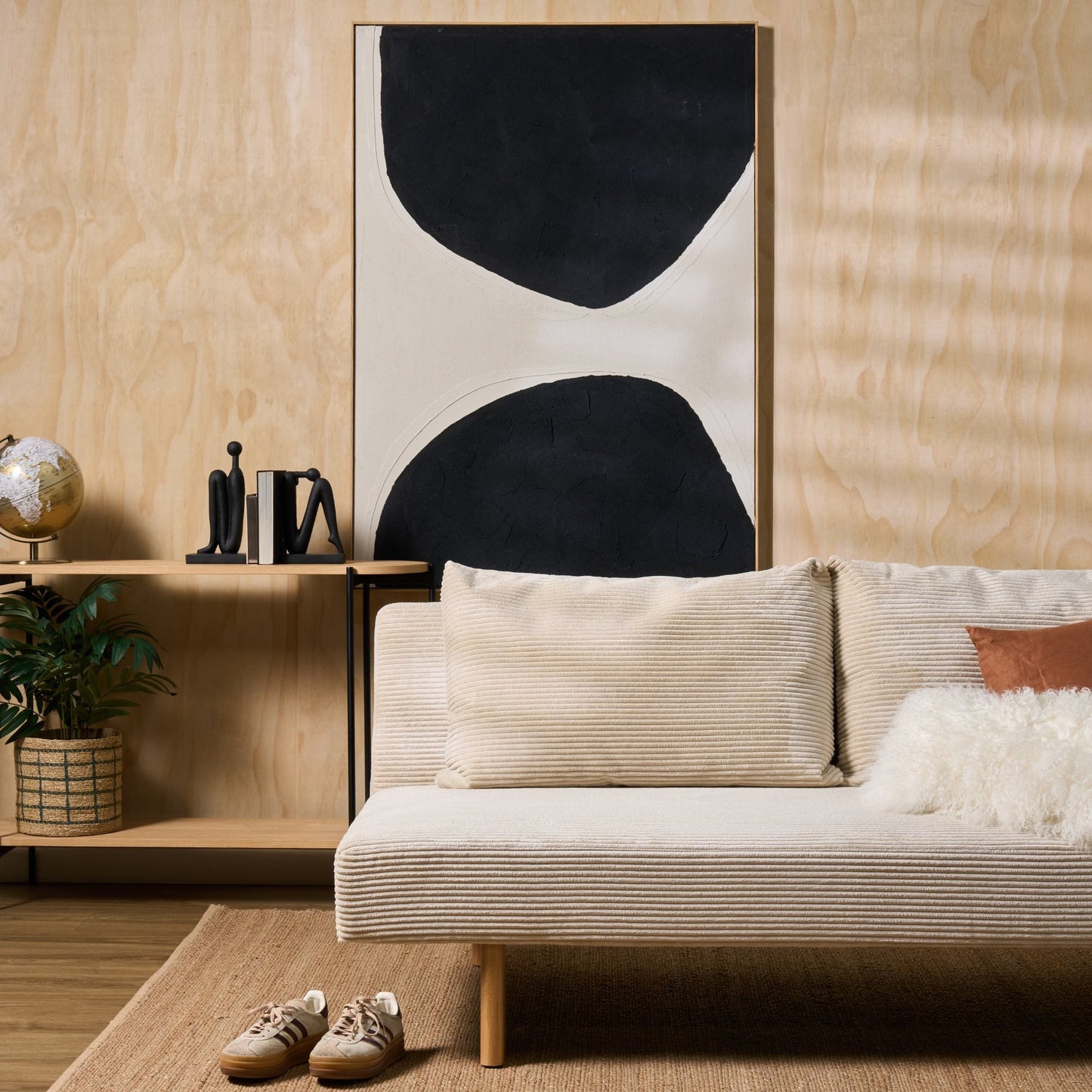 Canapé-lit Pullman - Blanc cassé