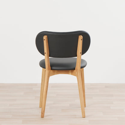 Chaise de salle à manger Briar - Chêne/Noir