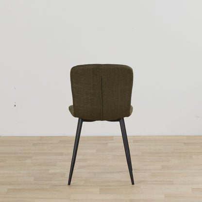 Chaise de salle à manger Cedric - Verte