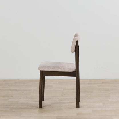 Chaise de salle à manger Lenni - Expresso/Sable