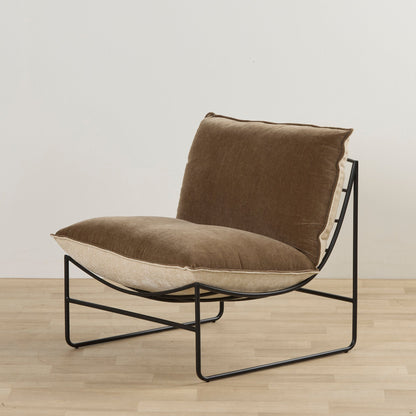 Chaise Arlington - Olive/Naturel