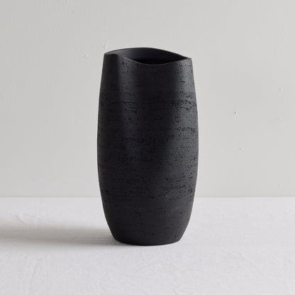 Vase irrégulier - Noir