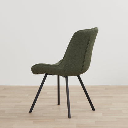 Chaise de salle à manger Tanner - Verte