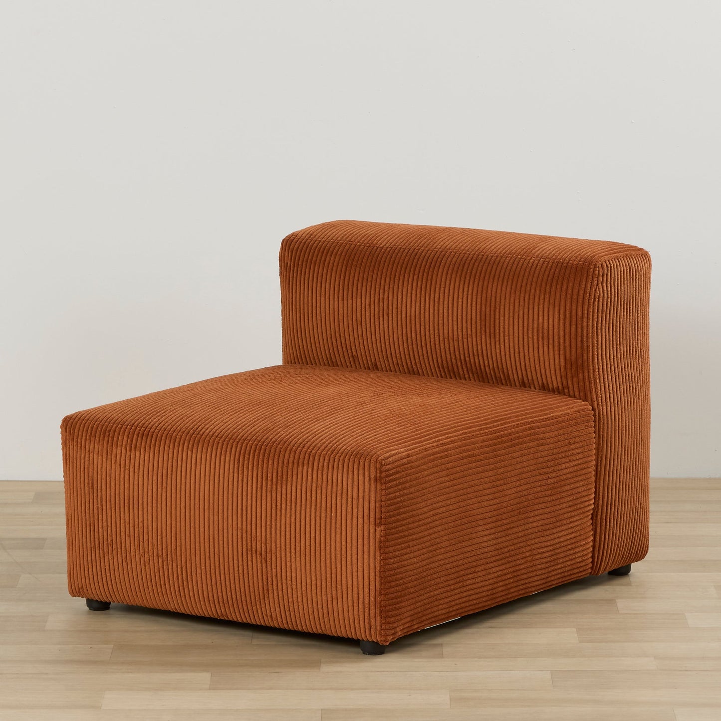 Finnian 1 place sans accoudoirs - Orange brûlé