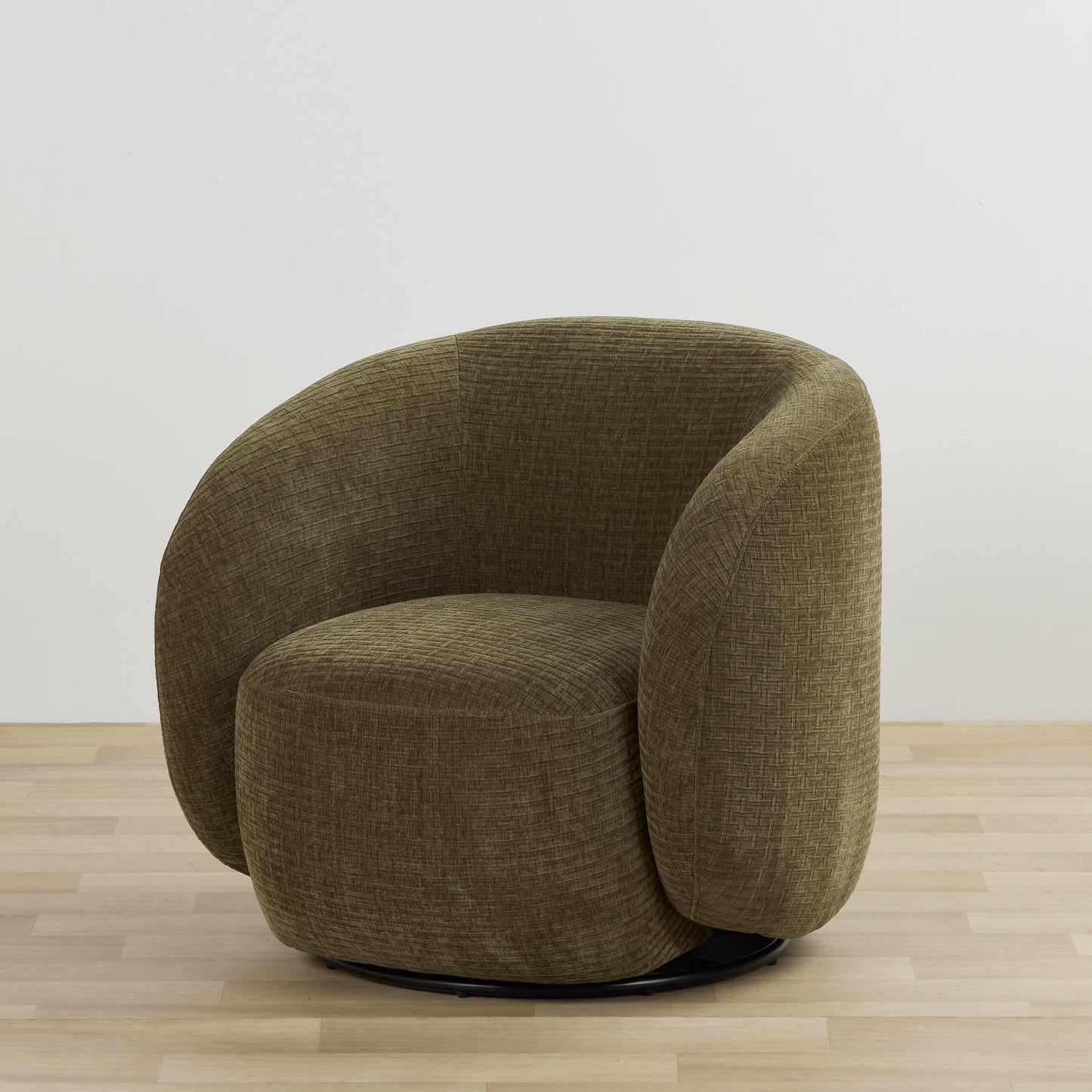 Fauteuil pivotant Marana - Vert olive