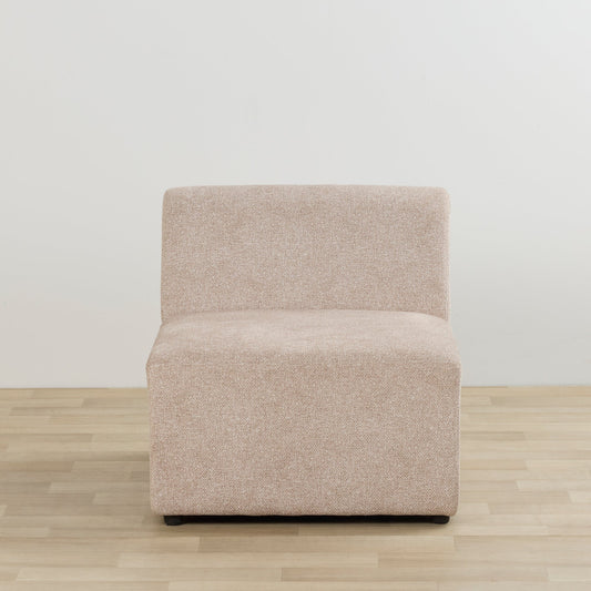 Siège modulaire Bernie sans accoudoirs - Naturel