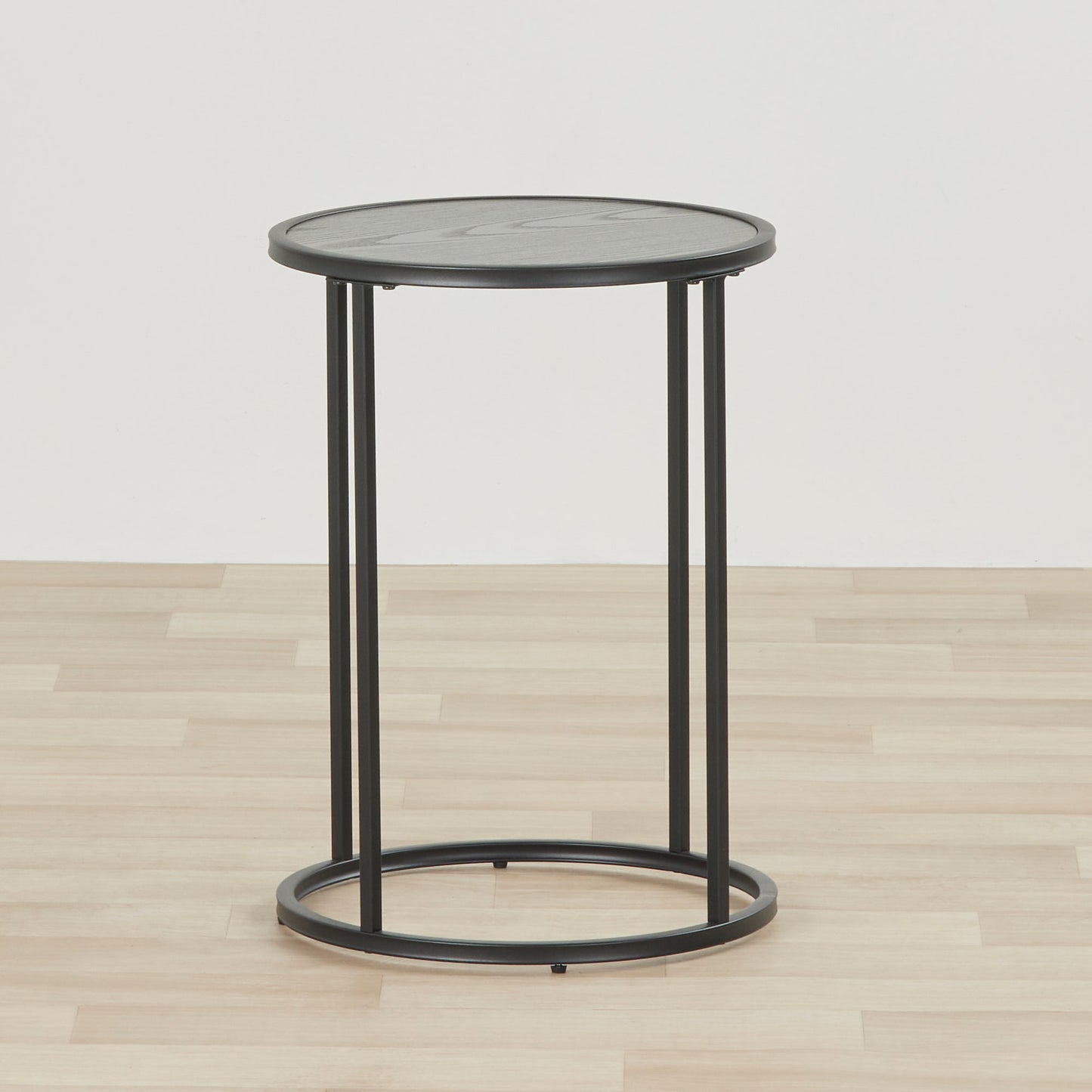 Table d'appoint Eliot - Ronde - Noire