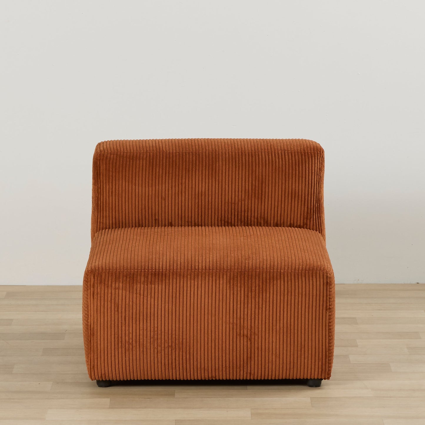 Finnian 1 place sans accoudoirs - Orange brûlé