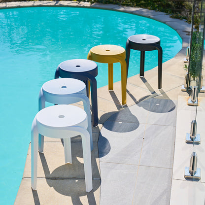 Tabouret Corse - Noir