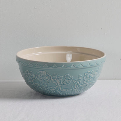 Bol à mélanger Fleurs sauvages - Bleu clair - Grand