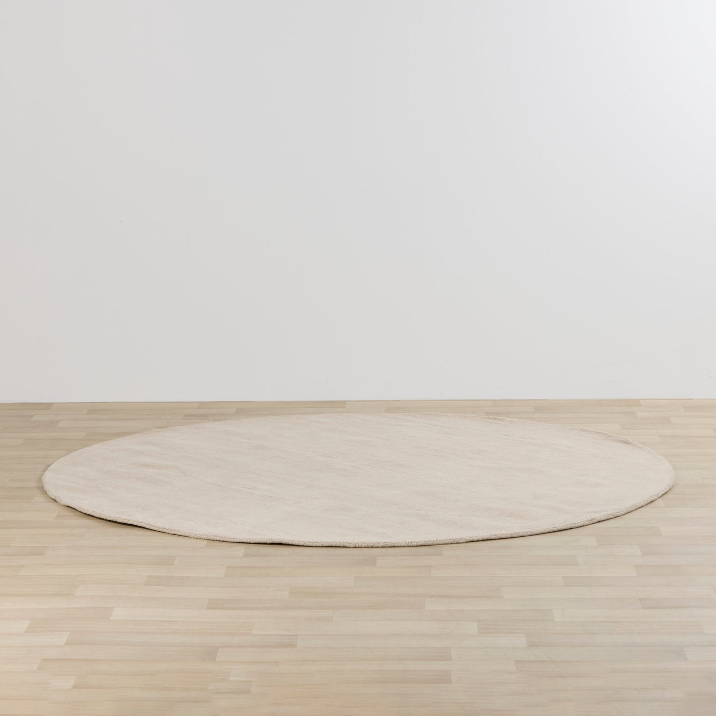 Tapis rond en laine Axel - Sable - 220 cm