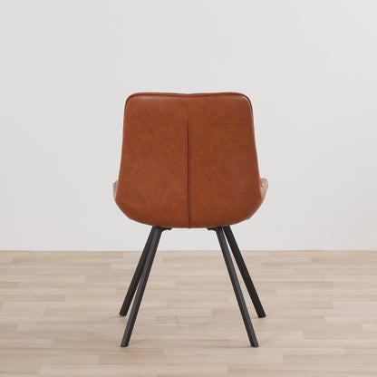 Chaise de salle à manger Tanner - Brandy