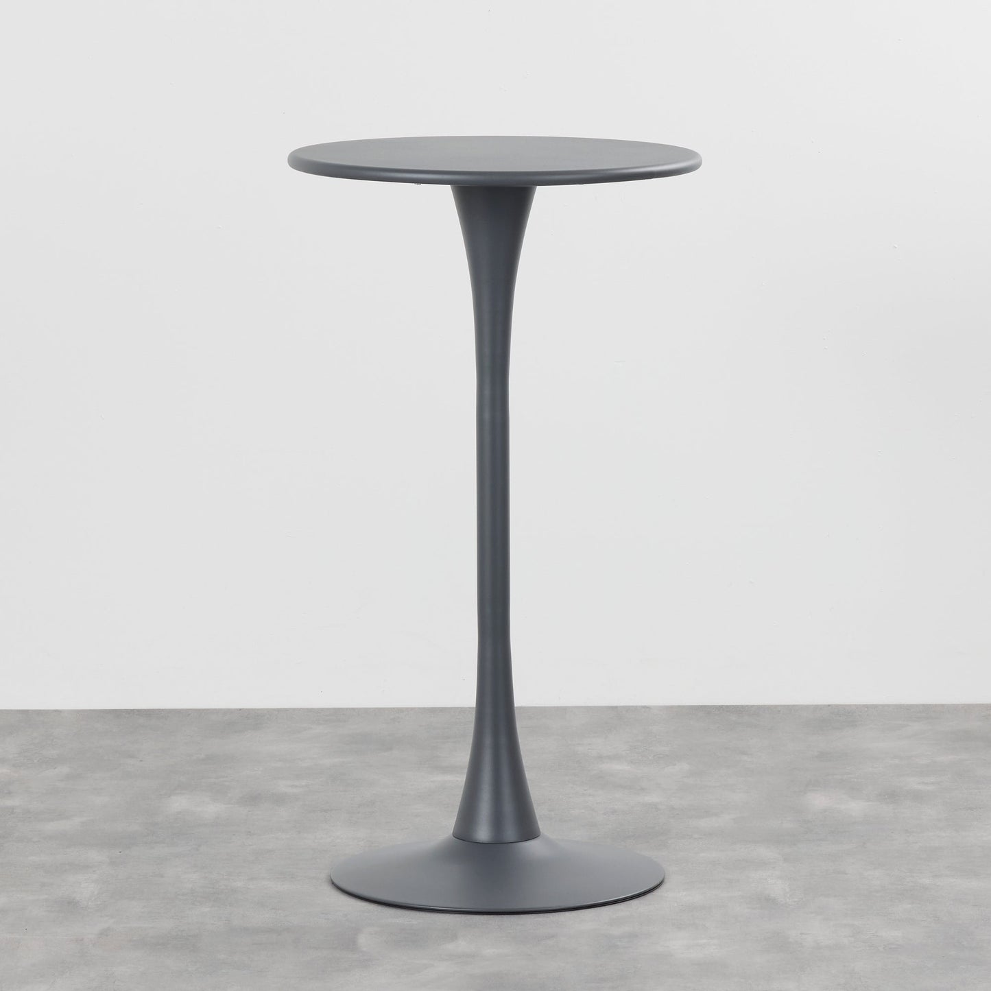 Table de bar Sullivan - Noir et gris