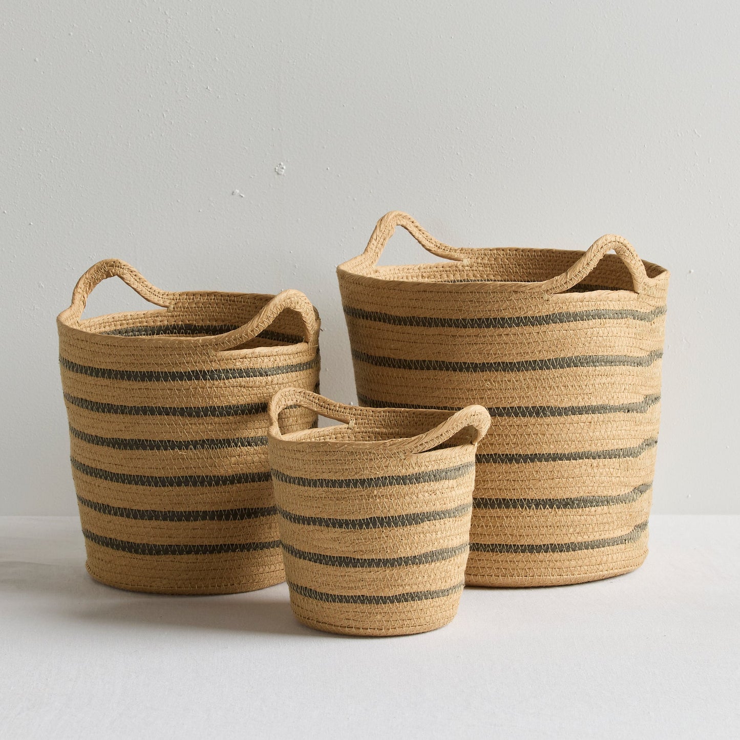 Panier Beren - Moyen - Naturel/Marron