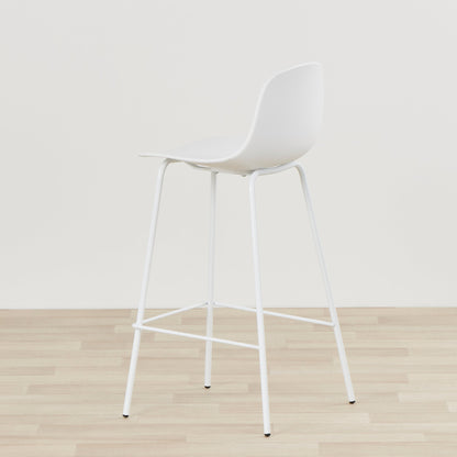 Tabouret de bar Roxby - Blanc