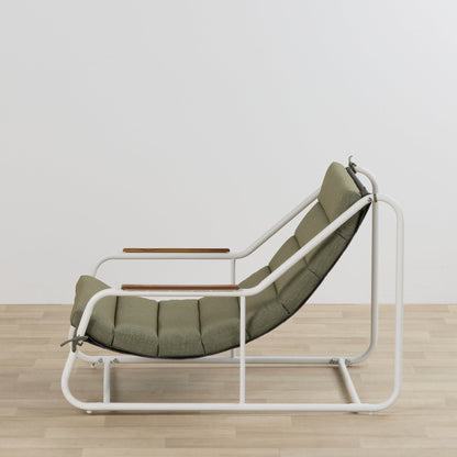 Ensemble de chaises longues Cabana - 3 pièces - Vert