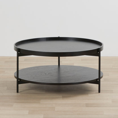 Table basse Rhys - Noire