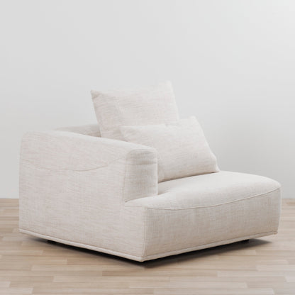 Siège modulable Sabine LH 1 place - Naturel