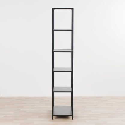 Étagère asymétrique Eliot - Noire - Haute