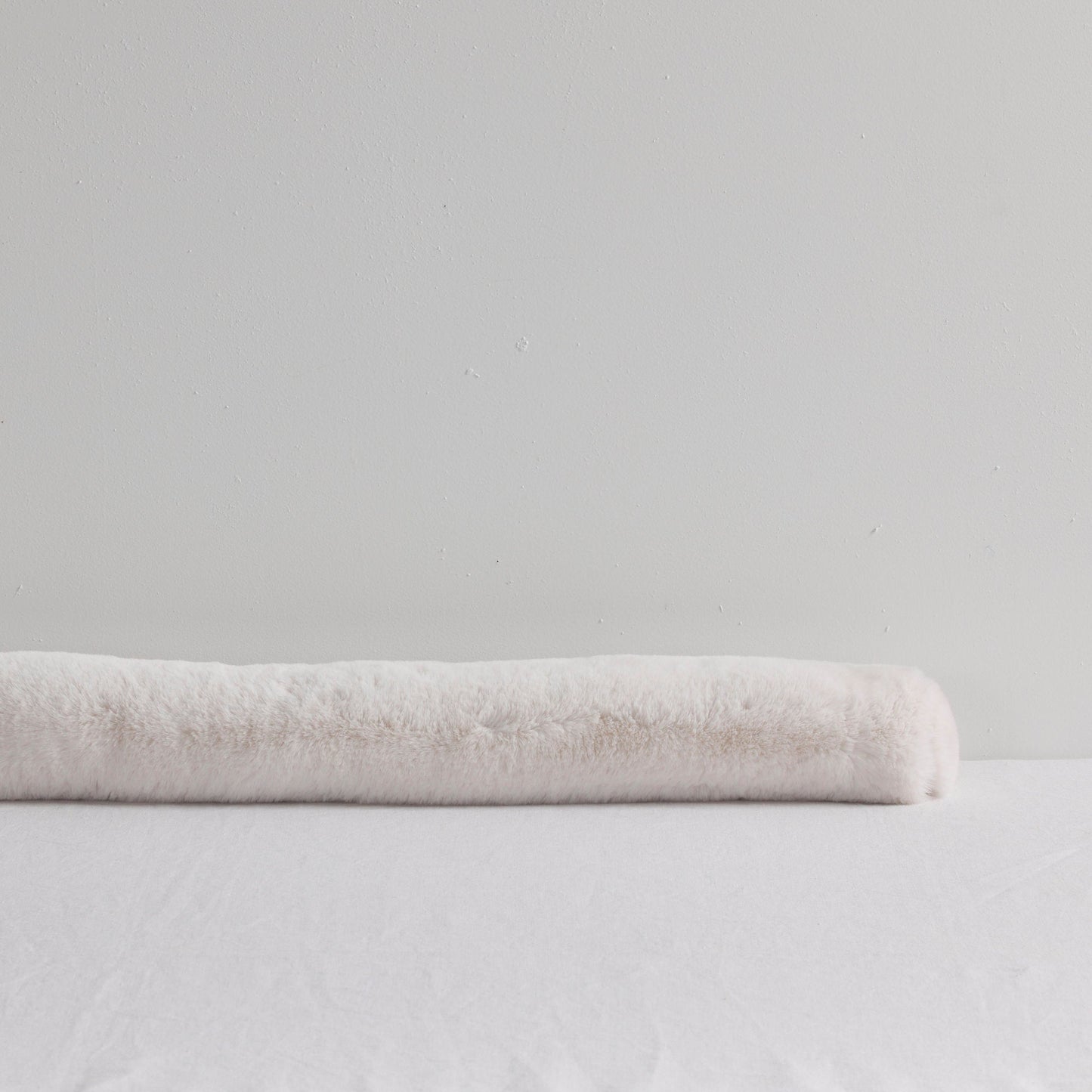 Boudin de courant d'air en fourrure - Vanille