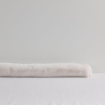 Boudin de courant d'air en fourrure - Vanille