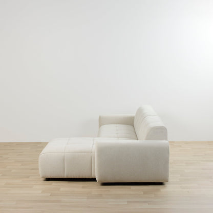 Chaise longue 3 places Coban - Beige