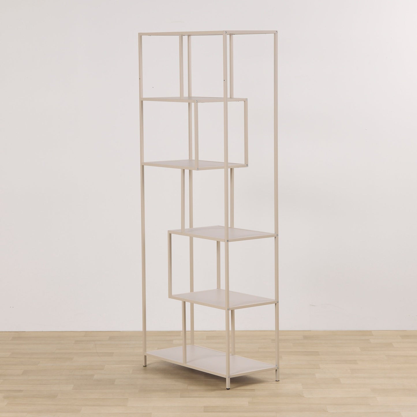 Étagère asymétrique Eliot - Gris-beige - Haute