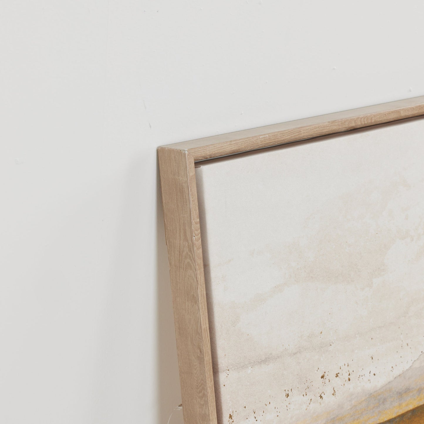 Toile encadrée « Paysage aride »