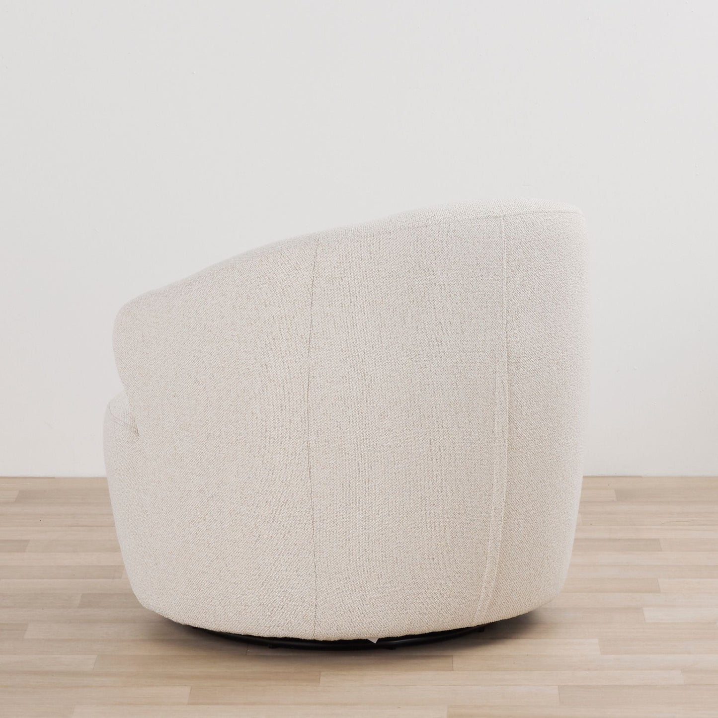 Fauteuil pivotant Lexie - Crème