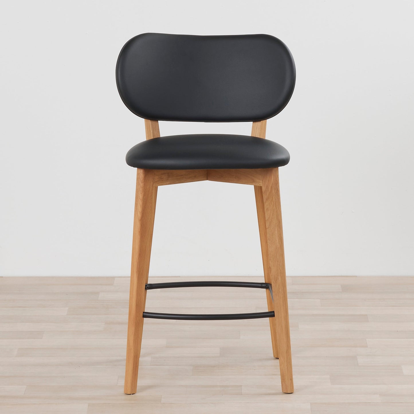 Tabouret de bar Briar - Chêne/Noir