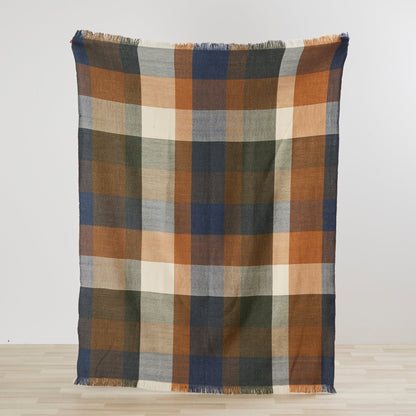 Mack Check Throw - Bleu/Multicolore