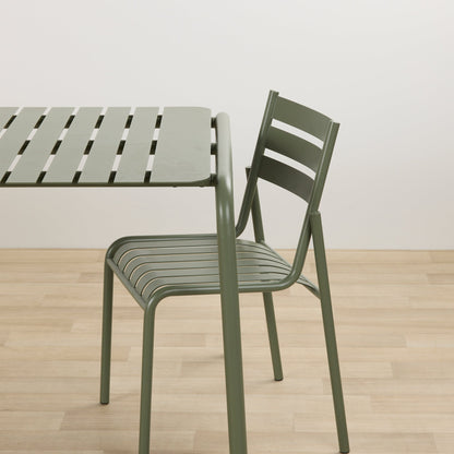 Table à manger Santora - Verte