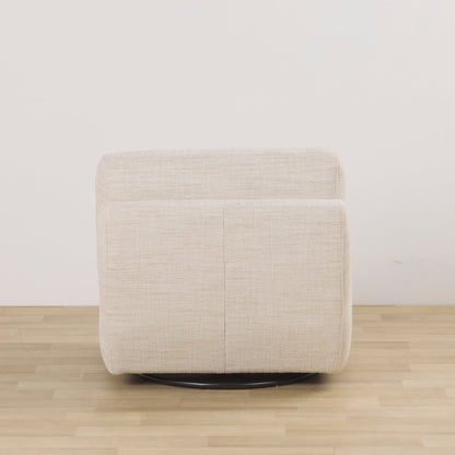 Fauteuil pivotant Sashka - Naturel