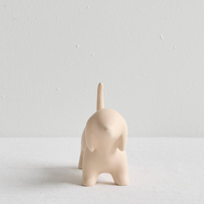 Objet Chien Heureux - Rose pâle