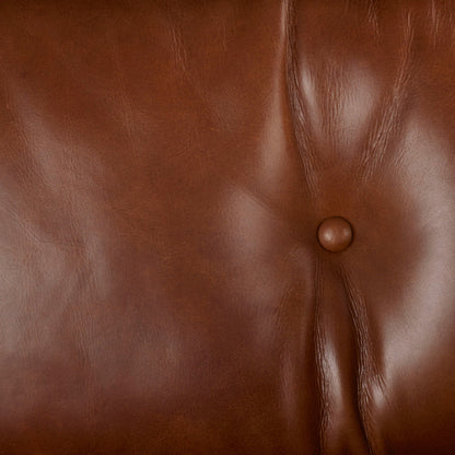 Ensemble fauteuil et repose-pieds Eames (réplique) - Selle/Chêne