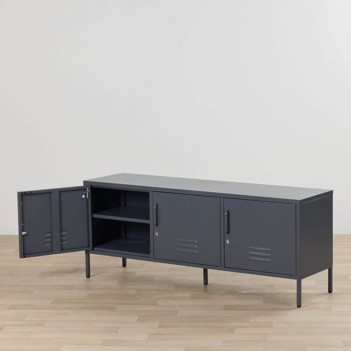 Casier Irvine à 3 portes - Anthracite